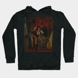 The Music Lesson by John George Brown Hoodie